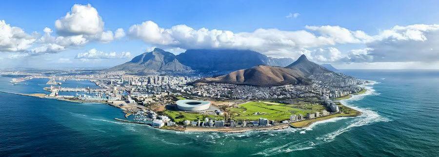 South Africa Cape Town Aerial