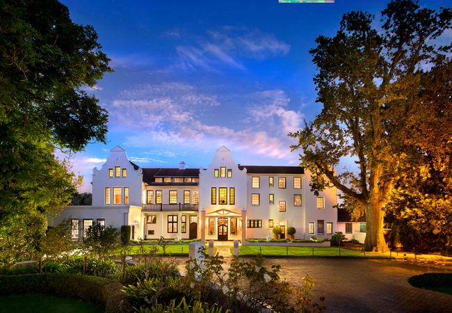 Cellars-Hohenort at Dusk